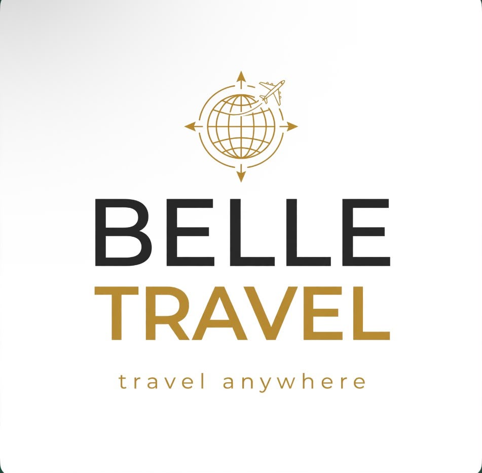 Logo de BelleTravel, agencia de viajes